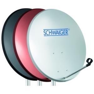 Schwaiger SPI550.2 - antenna parabolica satellitare - esterna - rosso mattone (SPI550.2)