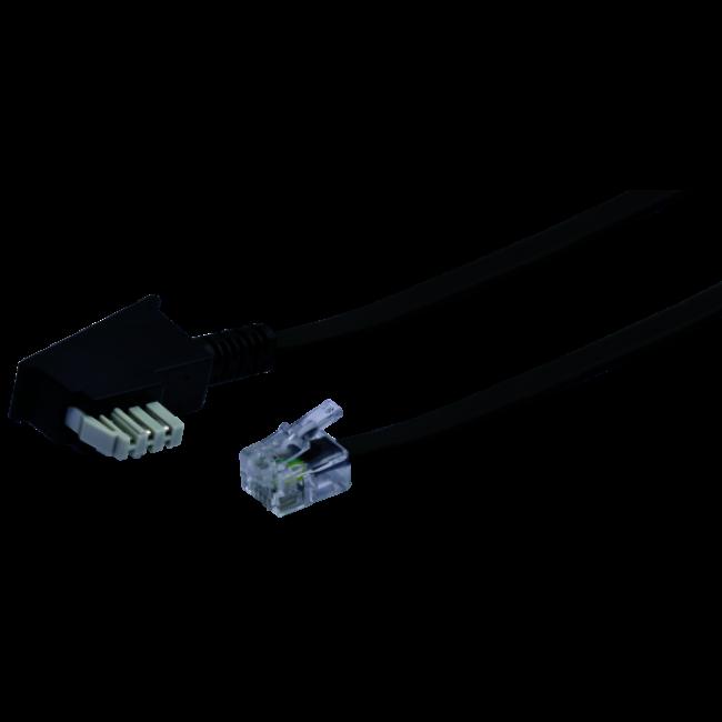 Schwaiger Cavo TAE TAE-N - RJ11 6P4C 10m nero (TAL6237533)