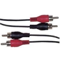 Schwaiger CIK5125 - 2 x RCA - Maschio - 2 x RCA - Maschio - Nero - Confezione blister (CIK5125533)