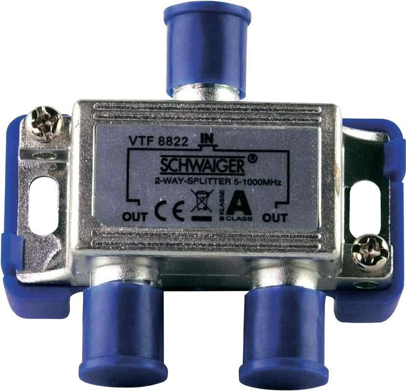 Distributore Schwaiger a 2 vie 4 dB fascia alta (VTF8822241)