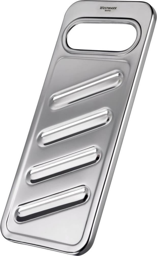 Westmark Steel - Grattugia piatta - Acciaio inossidabile - Acciaio inossidabile - Acciaio inossidabile - 103 mm - 10 mm (100622