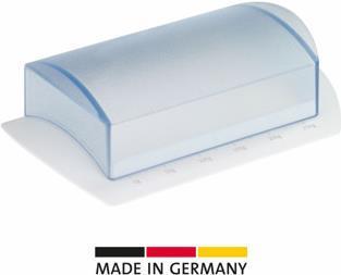 Burriera WESTMARK alta 55 cm bianca trasparente