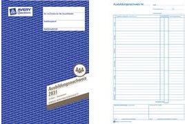 AVERY Zweckform modulo rapporto assenza ferie libro 1753 DIN A5 2x 40 pagine
