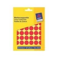 Punti adesivi AVERY Nutzform 180 mm rosso