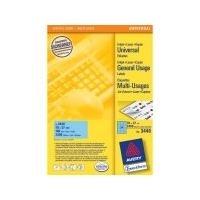 Etichette universali AVERY Nutzform 3449 700 x 370 mm blu