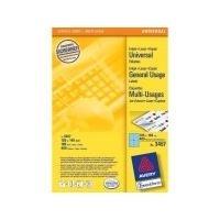 Etichette universali AVERY Zweckform 3457 1050 x 1480 mm blu