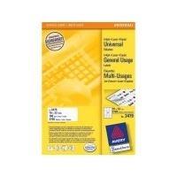 ETICHETTE BIANCHE LASER/INKJET 3479 /COPIATRICI 70X32 100 FF