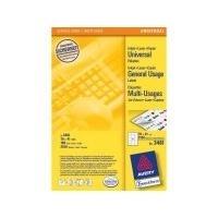Avery Nutzform Etichette Avery 70 x 41 mm Bianco A4 (3481)