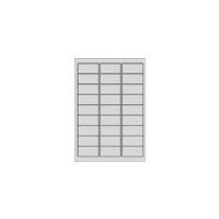 Etichette universali AVERY Nutzform L4737REV-25 635 x 296 mm bianco