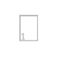 AVERY Nutzform Etichette di spedizione Etichetta di spedizione Transp.210x297 2100 x 2970 mm Trasparente