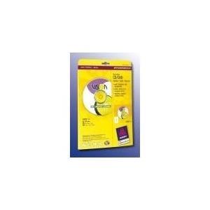 AVERY Zweckform Etichette per CD Etichette per CD bianco 117 mm 50 pezzi. L6015-25 bianco
