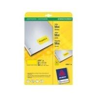 Etichette universali AVERY Zweckform L6041-20 457 x 212 mm giallo