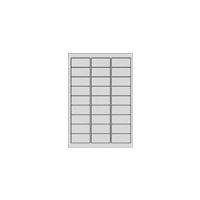 Etichette di sicurezza AVERY Nutzform 635 x 296 mm bianche