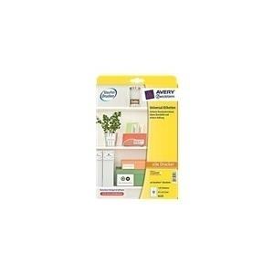 Avery Purpose Form Universal - White - 97 x 423 mm 120 Etichetta (EN) (10 fogli x 12) Etichette