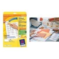 Etichette universali AVERY Nutzform 6170 640 x 360 mm bianco