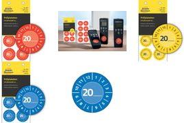 AVERY Zweckform badge di prova badge di prova/anno 20 300 x 300 mm rosso