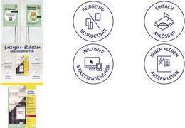 Etichette vetro posteriore AVERY Nutzform Etichetta vetro posteriore AVERY.210x148 2100 x 1480 mm bianco