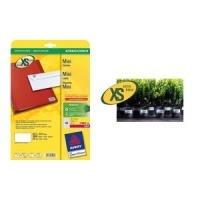 Etichette universali AVERY Nutzform L7658-25 254 x 100 mm bianco