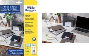 Etichette universali AVERY Nutzform 3481-10 700 x 410 mm bianco