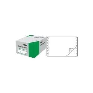 Sigel Din Computer Paper - carta perforata semplice - 1524 x 240 mm - 56 g/m2 - 1200 foglio (36243)