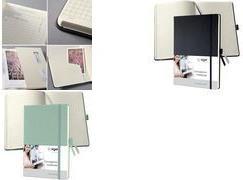 Sigel Notebook Conceptum, Din A5 High, a scacchi, struttura a softwave nobile verde menta, copertina rigida, pagine in camoscio