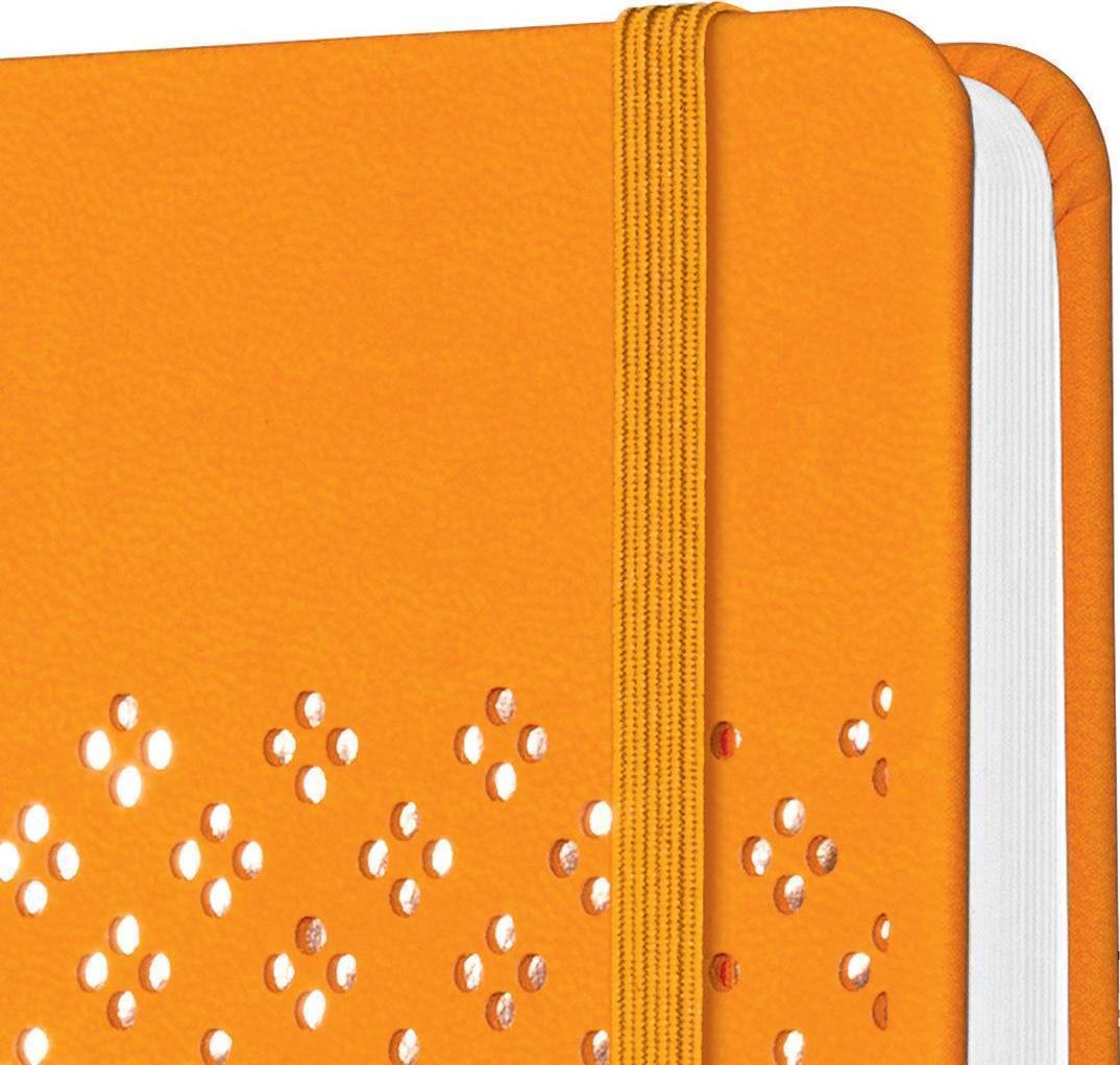 Quaderno SIGEL Quaderno Sigel Jolie mango DIN A6 a righe mango arancione