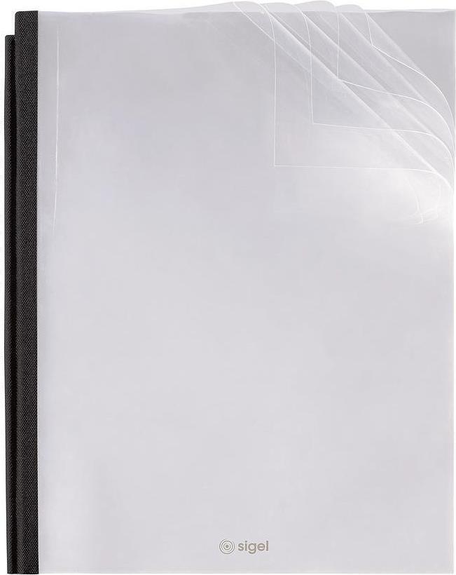 Buste di visualizzazione SIGEL A5 trasparenti 002 mm