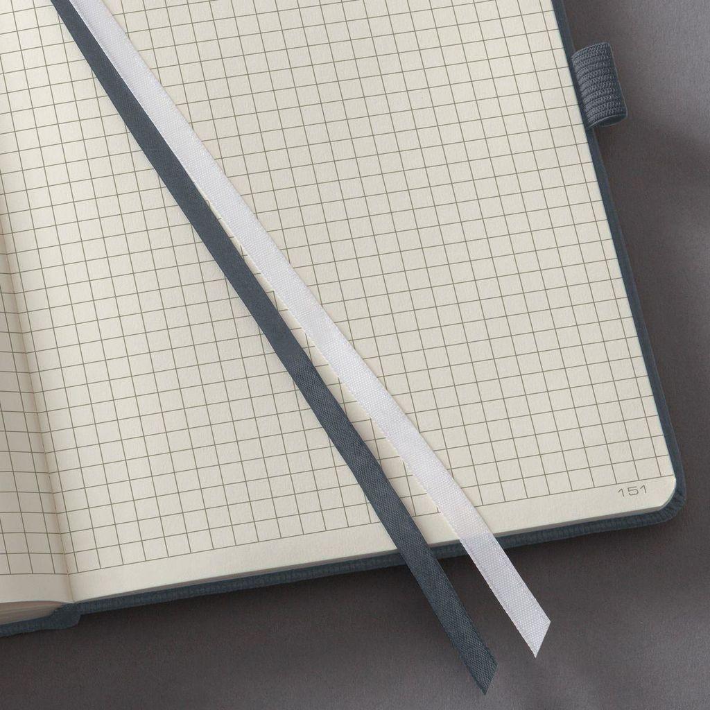 Quaderno SIGEL formato A4 a quadretti dgrigio ca. DIN A4 a quadretti grigio scuro
