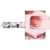 Foglio con motivi di carta da lettere SIGEL Silent Night A4 DIN A4 90 g/m