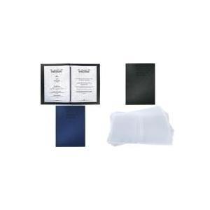 Sigel SM111 - Black - Leather - Linnen - Plastic - A4 (210x297 mm) - Ritratto - Carta - Elastico (SM111)