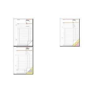 Modulo ordine libro SIGEL BE525 DIN A5 2x 50 pagine