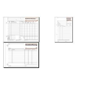 Modulo SIGEL busta paga per dipendenti marginali/a breve termine LO519 DIN A5 1x 50 pagine