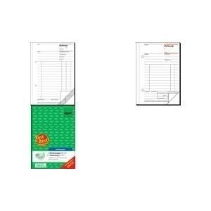 SIGEL modulo libretto fattura RE625 DIN A6 2x 50 pagine
