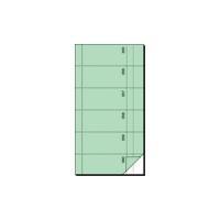 Sigel Form Book "Bonbuch", cameriere n. 1, verde chiaro 105 x 200 mm, 360 demolizioni, con carta blu, 2 x 60 fogli (BO001)