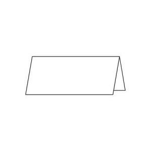 Segnaposto SIGEL segnaposto vuoti misura 02 40 pezzi 100 x 60 cm bianco