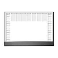 Sottomano SIGEL 595 x 410 cm bianco