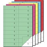 Libro di forma di Sigel "Bonbuch", A4, 1000 demolizioni, ordinati 2 x 50 fogli, colorati nei colori: 1 x blu (BO122)