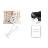 SIGEL etichette sospese pezzo etichetta merce 40x50mm perforato 400 x 500 mm bianco