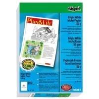SIGEL carta inkjet carta inkjet Bianco Brillante DIN A4 100 g/m