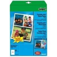 Carta fotografica SIGEL Inkjet Everyday DIN A4 lucida 170 g/m