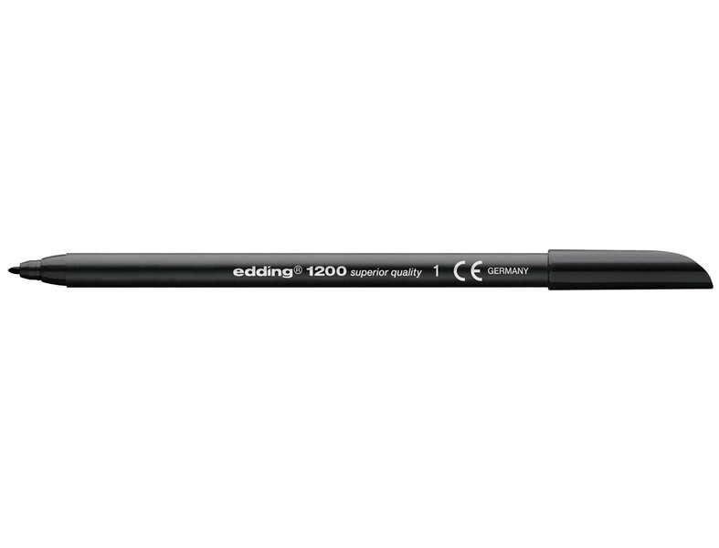 Edding Color Pen 1200 Black Schwarz (4-1200001)