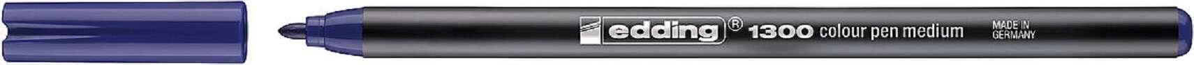 EDDING 1300 CINTURA - Punta tonda - Scatta 2 mm - Inchiostro a base acqua - colore blu