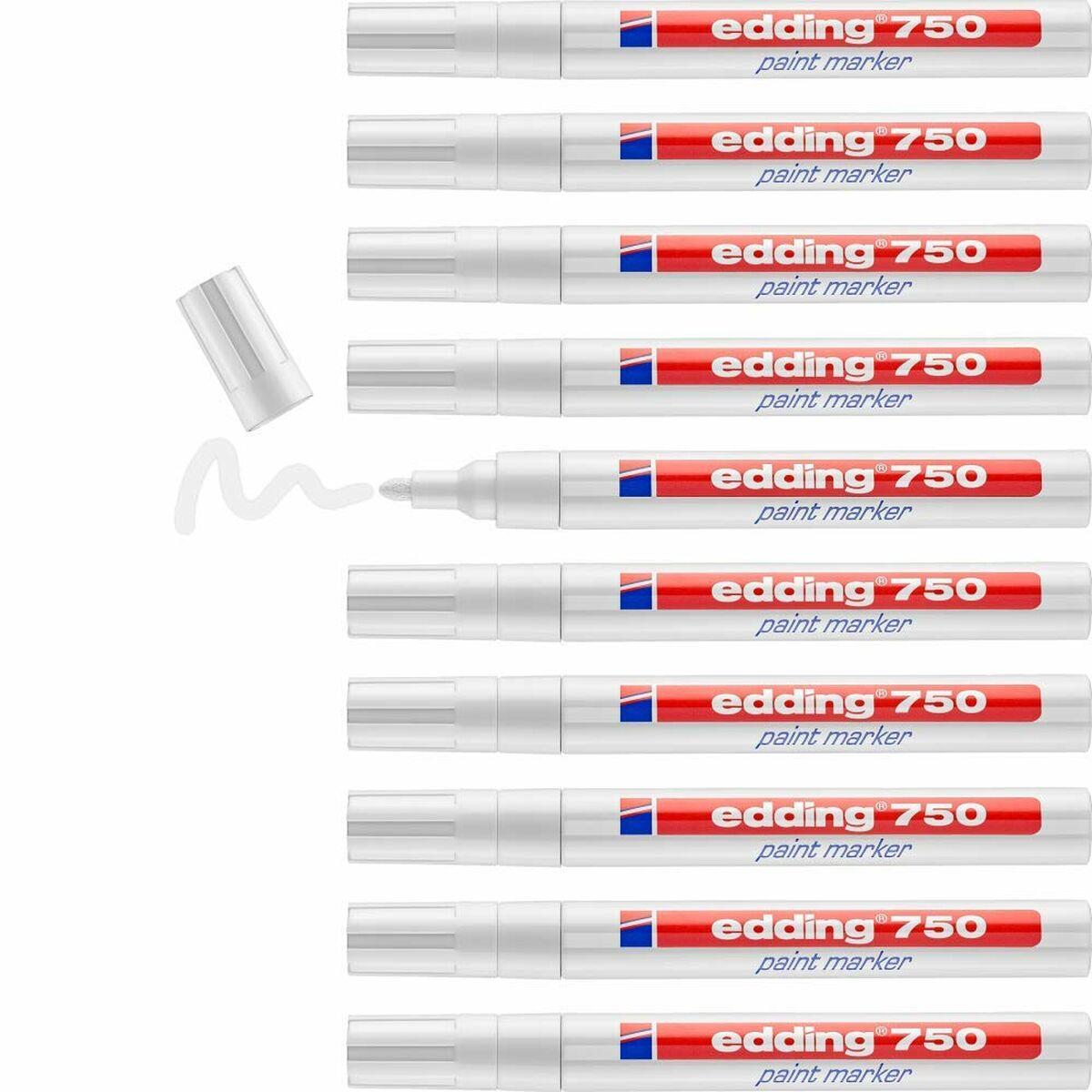 edding 750 Paint marker White Box of 10