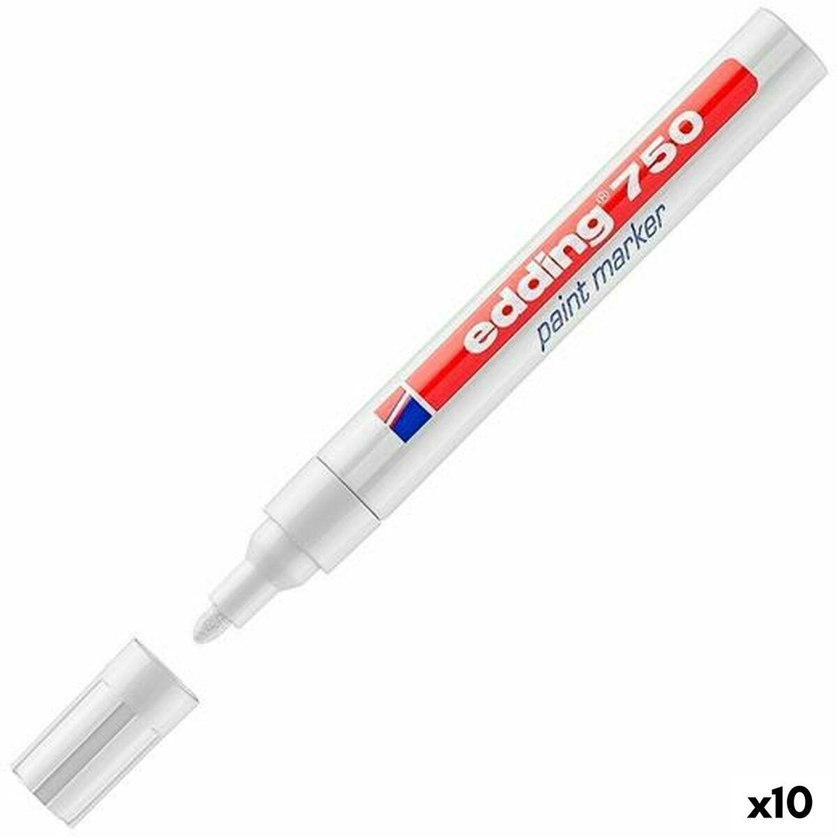 edding 750 Paint marker White Box of 10