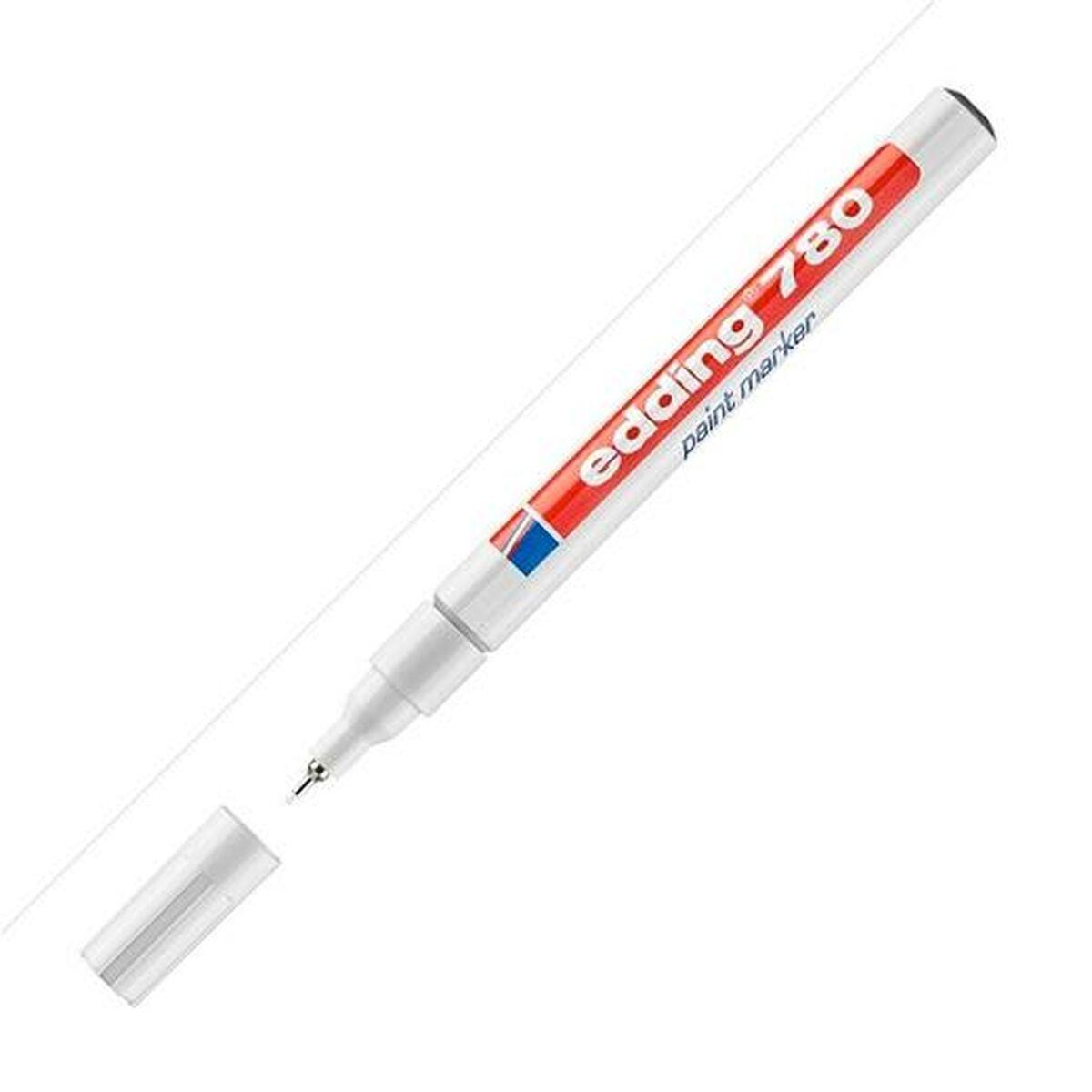 Marcatore permanente Edding 780 Bianco 10 UnitÃƒÂ 