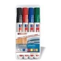 pennarello indelebile edding 1.0 - 5.0 mm multicolore
