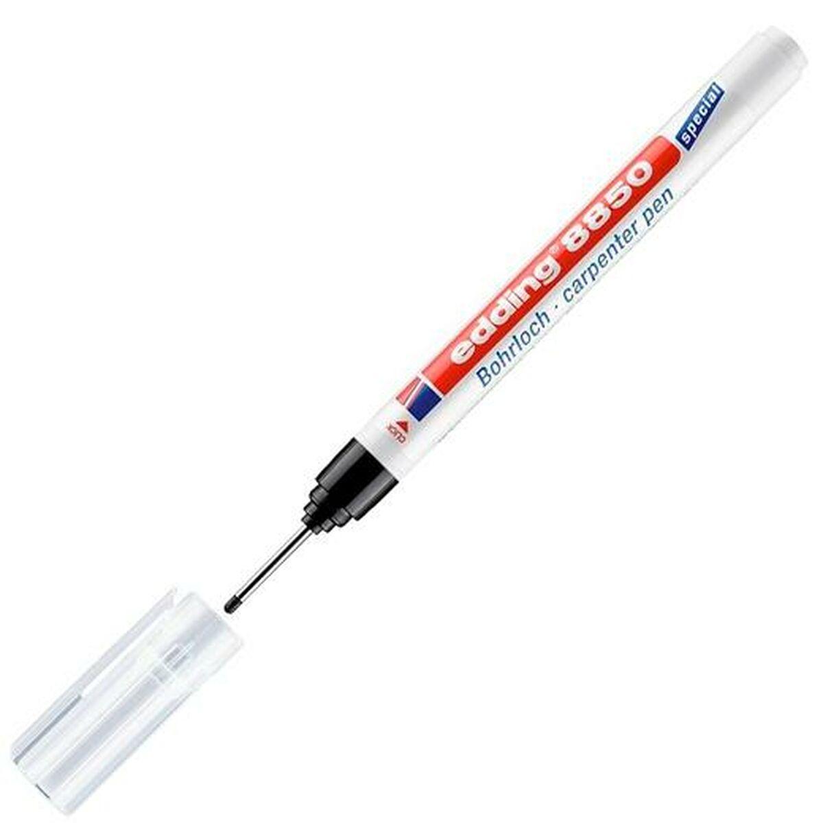 edding 8850/1 BL Rep carpenter pen black Box of 5