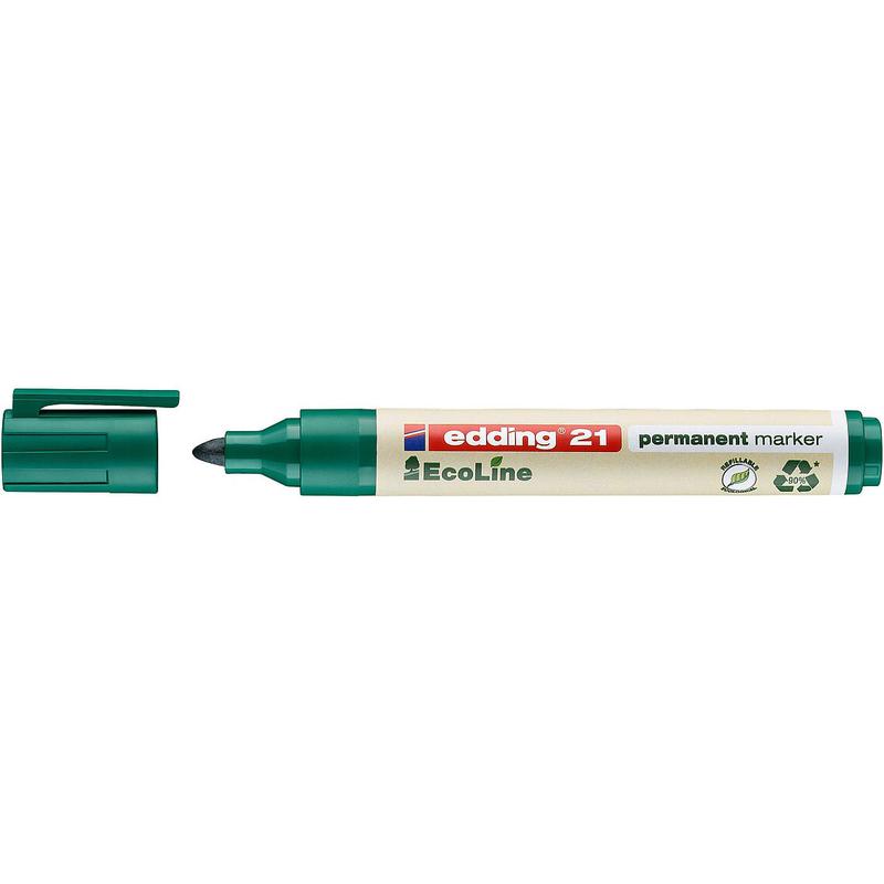 Edding pennarello indelebile 1,5 - 3,0 mm verde