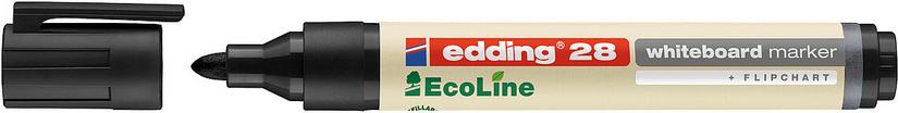 edding 28 Ecoline whiteboard Black marker Box of 10