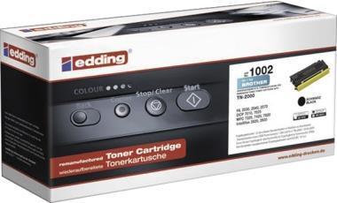 Toner Edding nero compatibile con Brother TN-2000